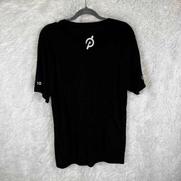 Peloton Reach 100 Short Sleeve Unisex Shirt Size L Black - Picture 6 of 7